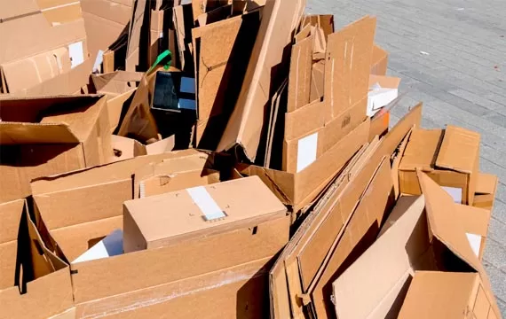 Прием обрезок гофрокартона